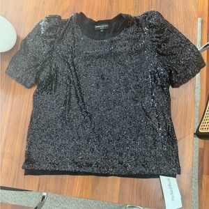 Generation Love Black Sequin shirt